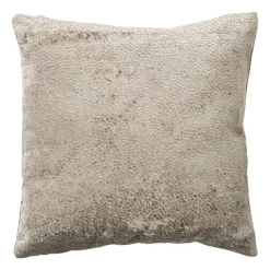 Xenos Kussens-Kussen jacquard geschubt - bruin - 45x45 cm