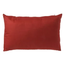 Xenos Kerstcadeaus|Kussens-Kussen met strepen - rood/roze - 30x45 cm