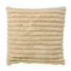 Xenos Kussens-Kussen rib - beige - 45x45 cm