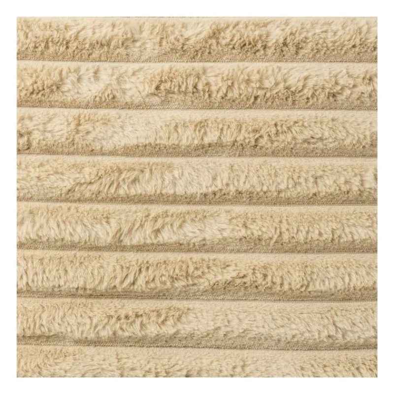 Xenos Kussens-Kussen rib - beige - 45x45 cm