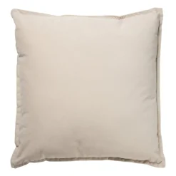 Xenos Kussens-Kussen velvet - beige - 45x45 cm