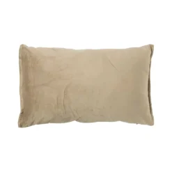 Xenos Kussens-Kussen velvet - bruin - 30x50 cm