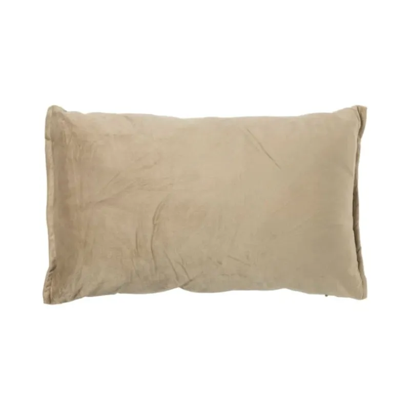 Xenos Kussens-Kussen velvet - bruin - 30x50 cm