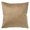 Xenos Kussens-Kussen velvet animal - bruin - 45x45 cm