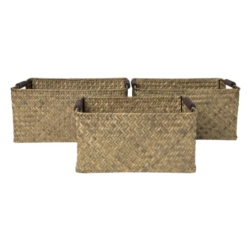 Xenos Manden|Manden-Lademand met handles Daan - 16x31x22 cm
