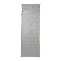 Xenos Slaapzakken-Lakenzak ultra light - lichtgrijs - 220x80x80 cm - 200 gram