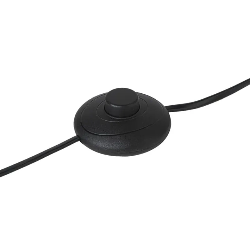 Xenos Kerstcadeaus|Staande Lampen-Lampvoet bollen hoog - bruin - ø25x130 cm