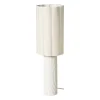 Xenos Staande Lampen|Lampenkappen-Lampvoet met kap - beige - ø20x65 cm