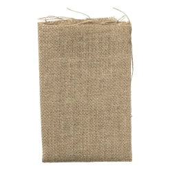 Xenos Knutselspullen-Lapjesstof jute - bruin - 50x40 cm