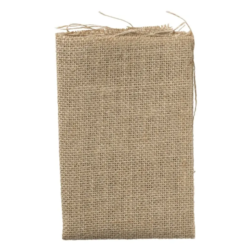Xenos Knutselspullen-Lapjesstof jute - bruin - 50x40 cm