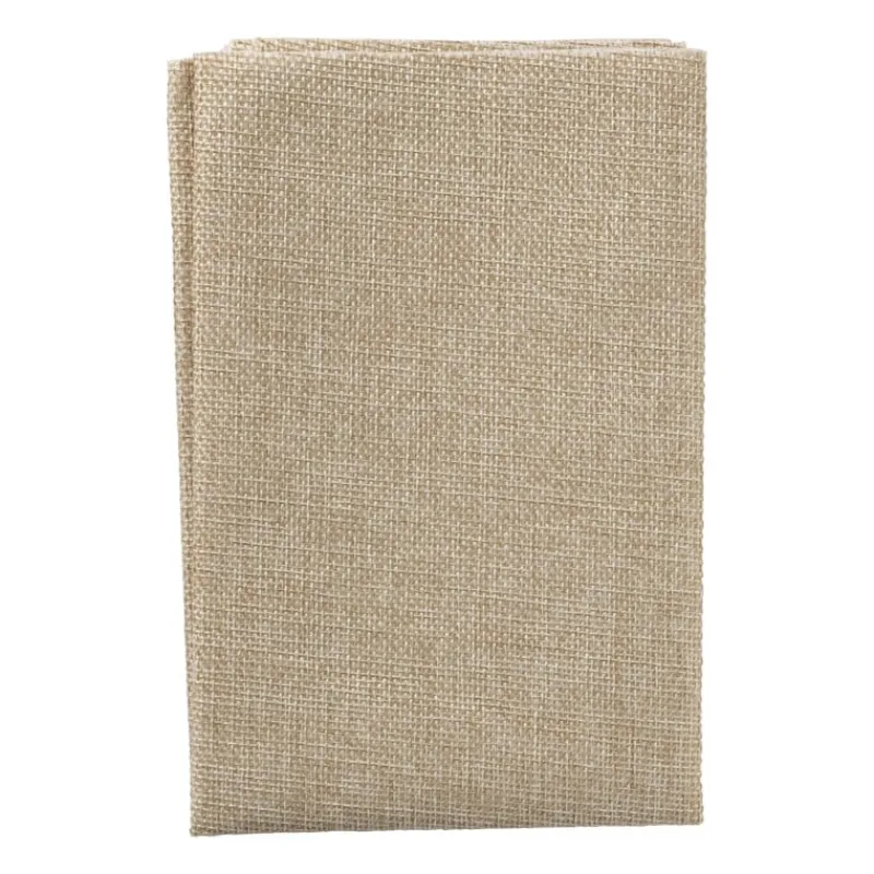 Xenos Knutselspullen-Lapjesstof polyester - bruin - 50x40 cm