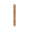 Xenos Led Kaarsen-LED dinerkaars animal - bruin - ø2.2x24.5 cm