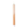 Xenos Led Kaarsen-LED dinerkaars duo - bruin/beige - ø2.2x24.5 cm