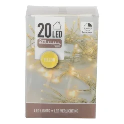Xenos Kerstverlichting-LED verlichting gekleurd - diverse varianten - 2 meter