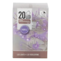 Xenos Kerstverlichting-LED verlichting gekleurd - diverse varianten - 2 meter