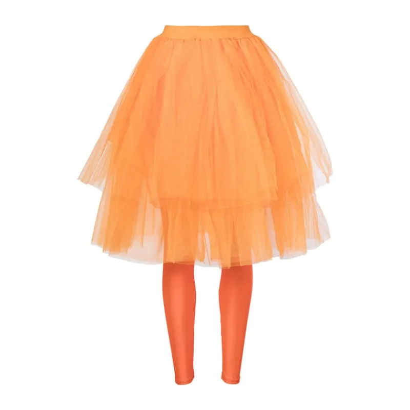 Xenos Verkleedkleding-Legging - oranje