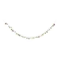 Xenos Kerstslingers|Lichtslingers-Lichtslinger met kerstballen - 20 LED - 210 cm
