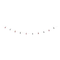 Xenos Kerstverlichting|Kerstslingers-Lichtslinger met knijpers kerst - 30 cm - diverse varianten