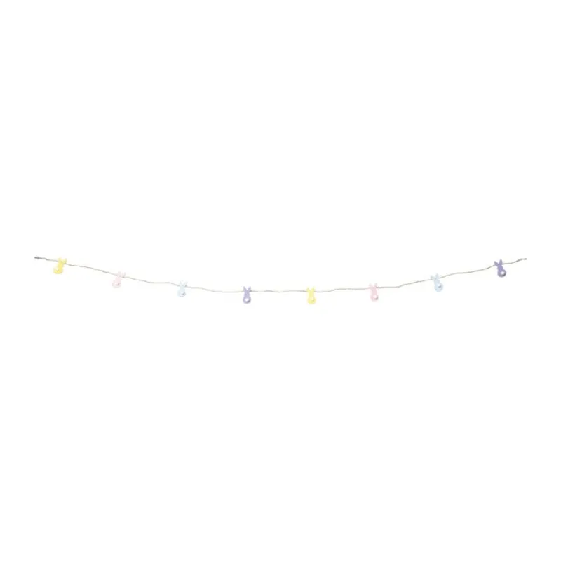Xenos Lichtslingers-Lichtslinger paashazen pompom - 170 cm