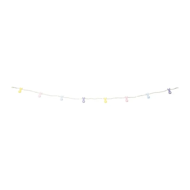 Xenos Lichtslingers-Lichtslinger paashazen pompom - 170 cm