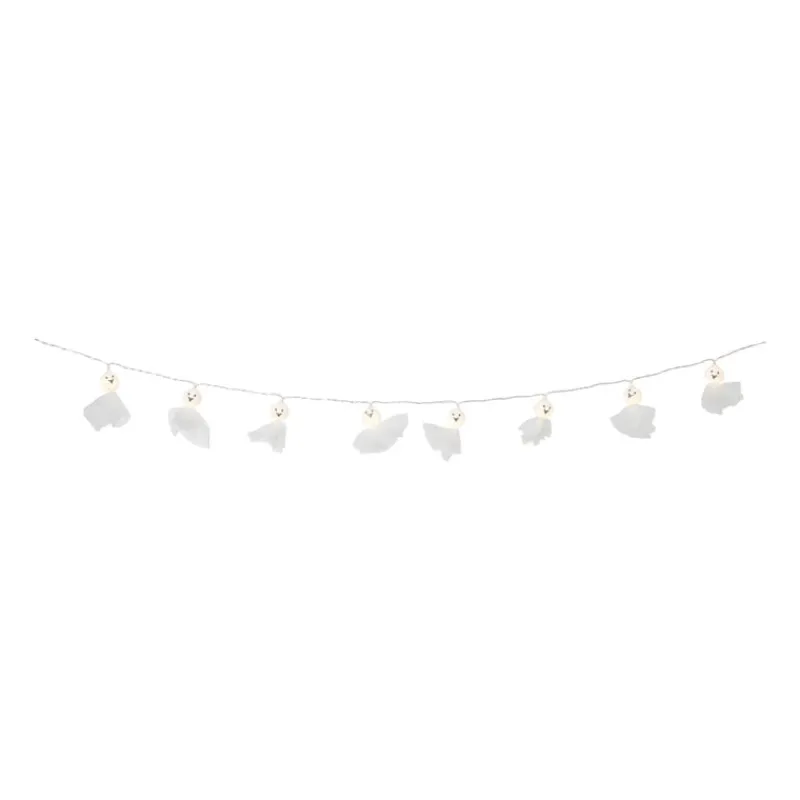 Xenos Lichtslingers-Lichtslinger spookjes - 10 LED - 165 cm