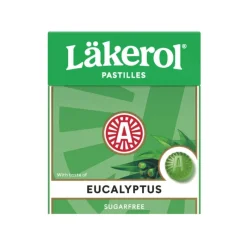 Xenos Snoep-Läkerol pastilles - eucalyptus - 25 gram