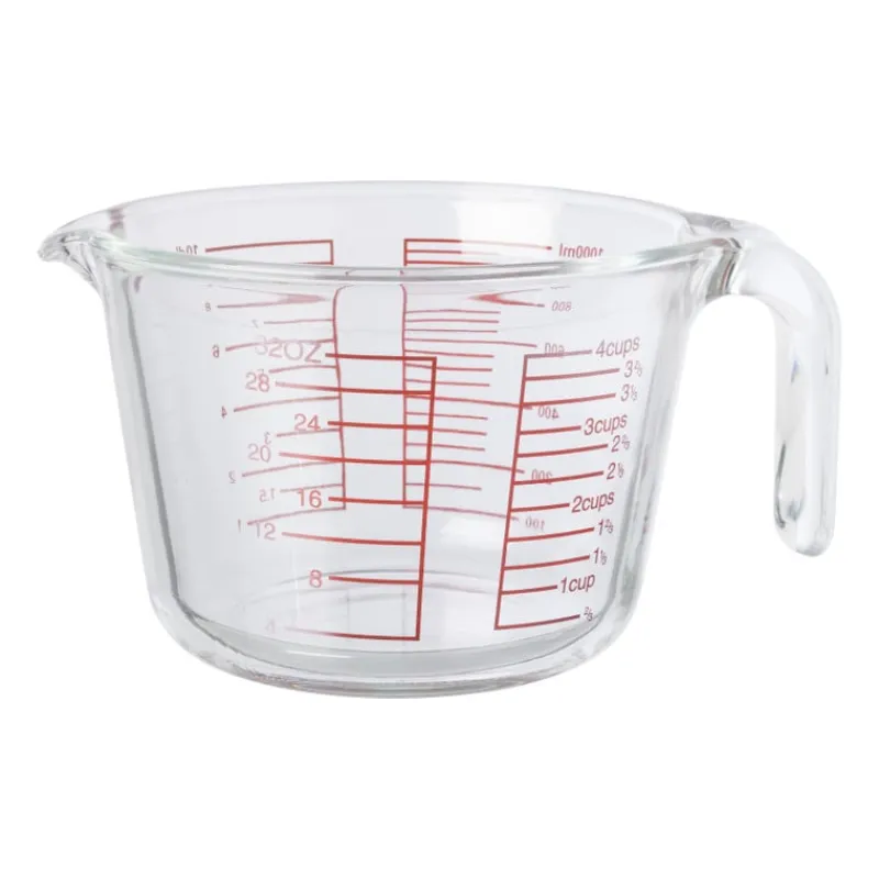 Xenos Keukengerei-Maatbeker - glas - 1 liter