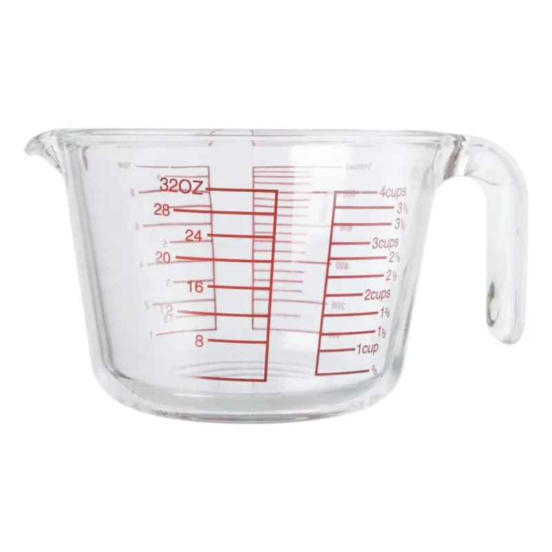 Xenos Keukengerei-Maatbeker - glas - 1 liter