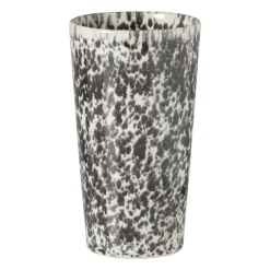 Xenos Mokken-Macchiato mok Roots - zwart/wit - 275 ml