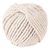 Xenos Garen|Knutselspullen-Macrame touw - naturel - 40 meter