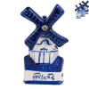 Xenos Holland Souvenirs-Magneet Hollandse molen - diverse varianten - blauw/wit