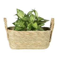Xenos Manden|Manden-Mand Basix rechthoek - 13x30x23 cm - naturel