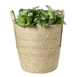 Xenos Manden|Manden-Mand Basix rond - ø39x40 cm - naturel