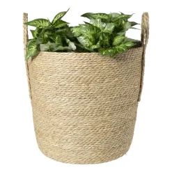 Xenos Manden|Manden-Mand Basix rond - ø44x45 cm - naturel