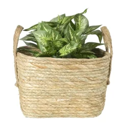 Xenos Manden|Manden-Mand Basix vierkant - 26x26x26 cm - naturel