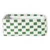 Xenos Manden|Manden-Mand checks groot - groen/wit - 15x36x26 cm