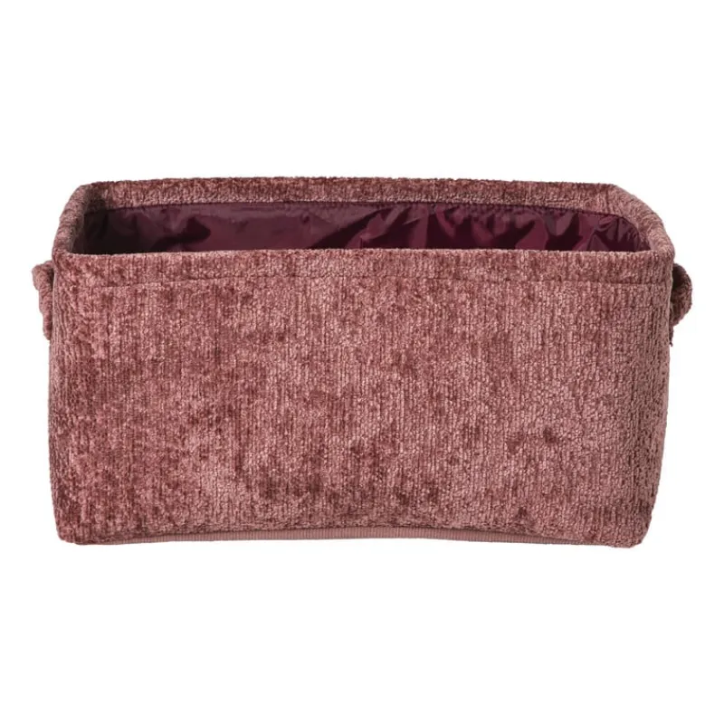 Xenos Manden|Manden-Mand chenille - rood - 33x23x16 cm