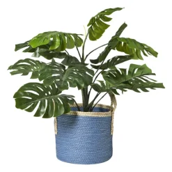 Xenos Manden|Manden-Mand colors - blauw/bruin - ø21x18 cm
