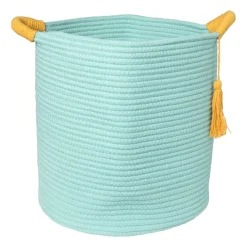 Xenos Manden|Manden-Mand colors hoog - blauw/oranje - Ćø34x34 cm