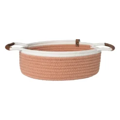 Xenos Manden|Manden-Mand colors laag - oranje/wit - ø30x10 cm