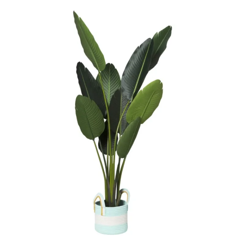 Xenos Manden|Manden-Mand colors met hengsels - blauw/wit - ø17x21 cm