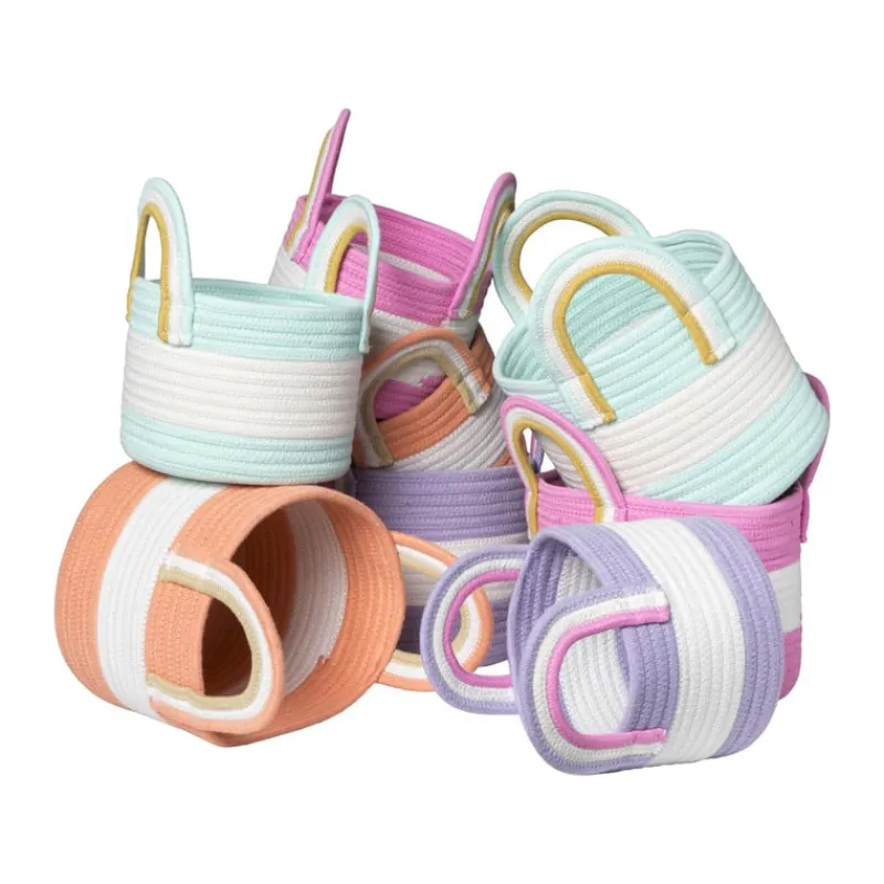 Xenos Manden|Manden-Mand colors met hengsels - blauw/wit - ø17x21 cm