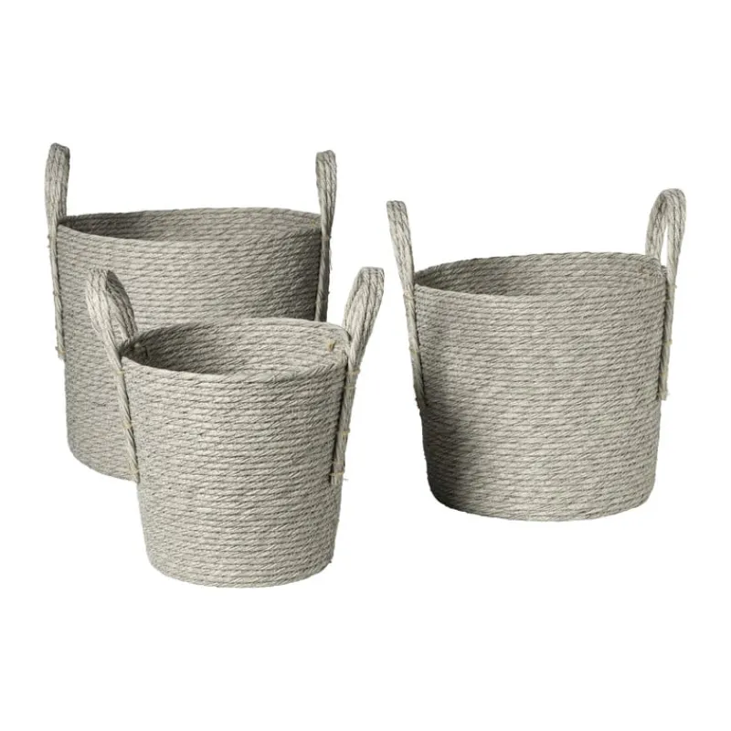 Xenos Manden|Manden-Mand Lotte - ø25x28 cm - grijs