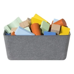 Xenos Manden|Manden-Mand vilt - grijs - 9x22x16 cm