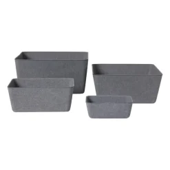 Xenos Manden|Manden-Mand vilt - grijs - 9x22x16 cm