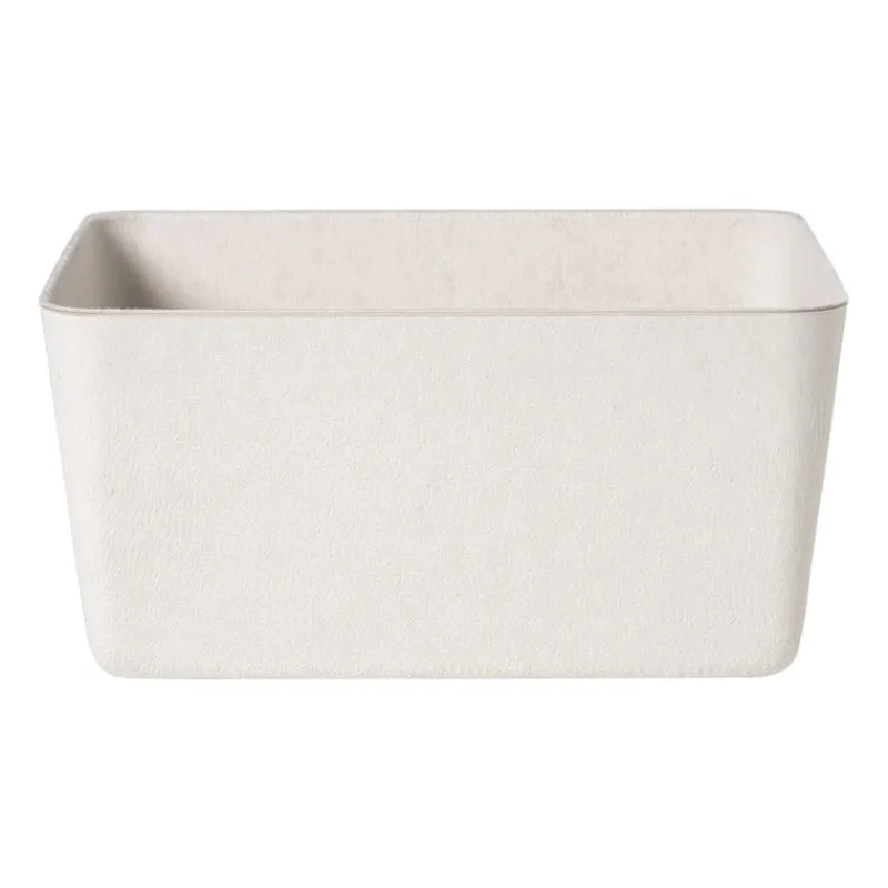 Xenos Manden|Manden-Mand vilt groot - wit - 14x29x23 cm