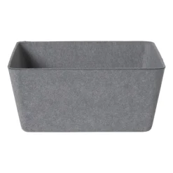 Xenos Manden|Manden-Mand vilt middel - grijs - 11x25x25 cm
