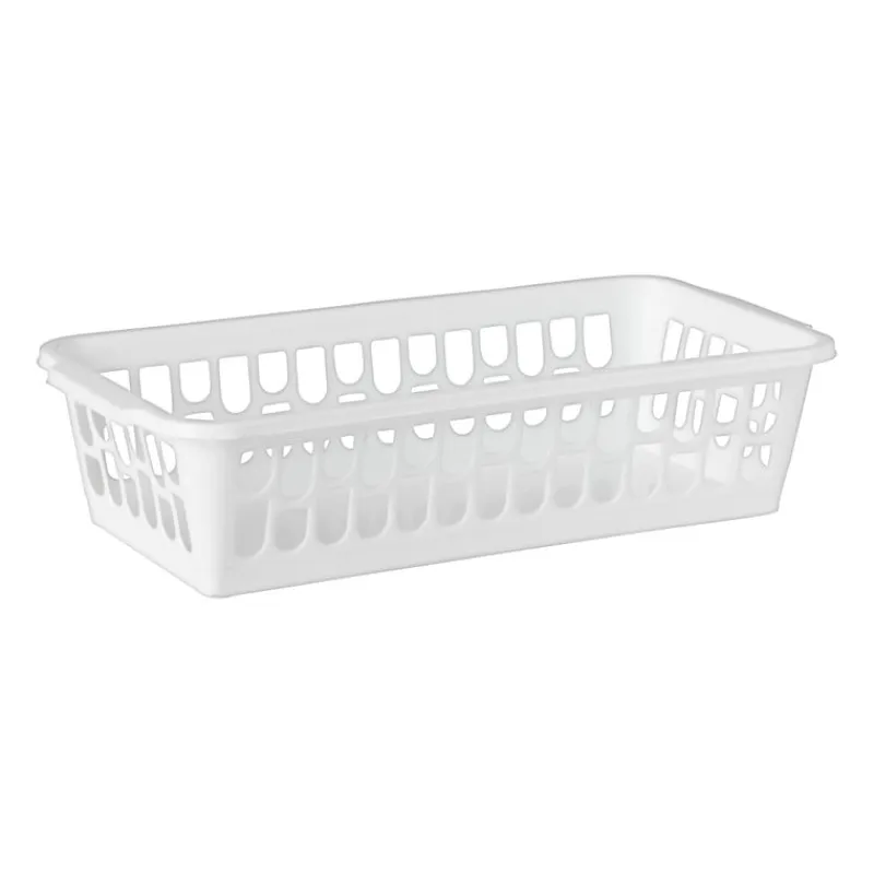 Xenos Manden|Manden-Mandje wit - 4.5x19x9.2 cm