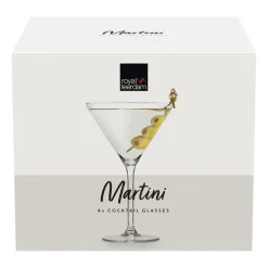 Xenos Cocktailglazen|Glazensets-Martini glazen royal leerdam - 260 ml - set van 4