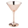 Xenos Cocktailglazen-Martiniglas koper - koperkleurig - 160 ml